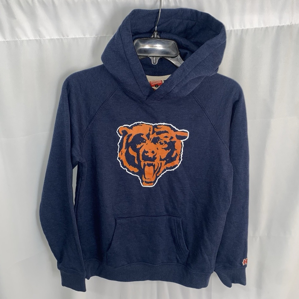 Homage Chicago Bears Hoodie Hooded Sweatshirt Youth Kids size 12 NWOT